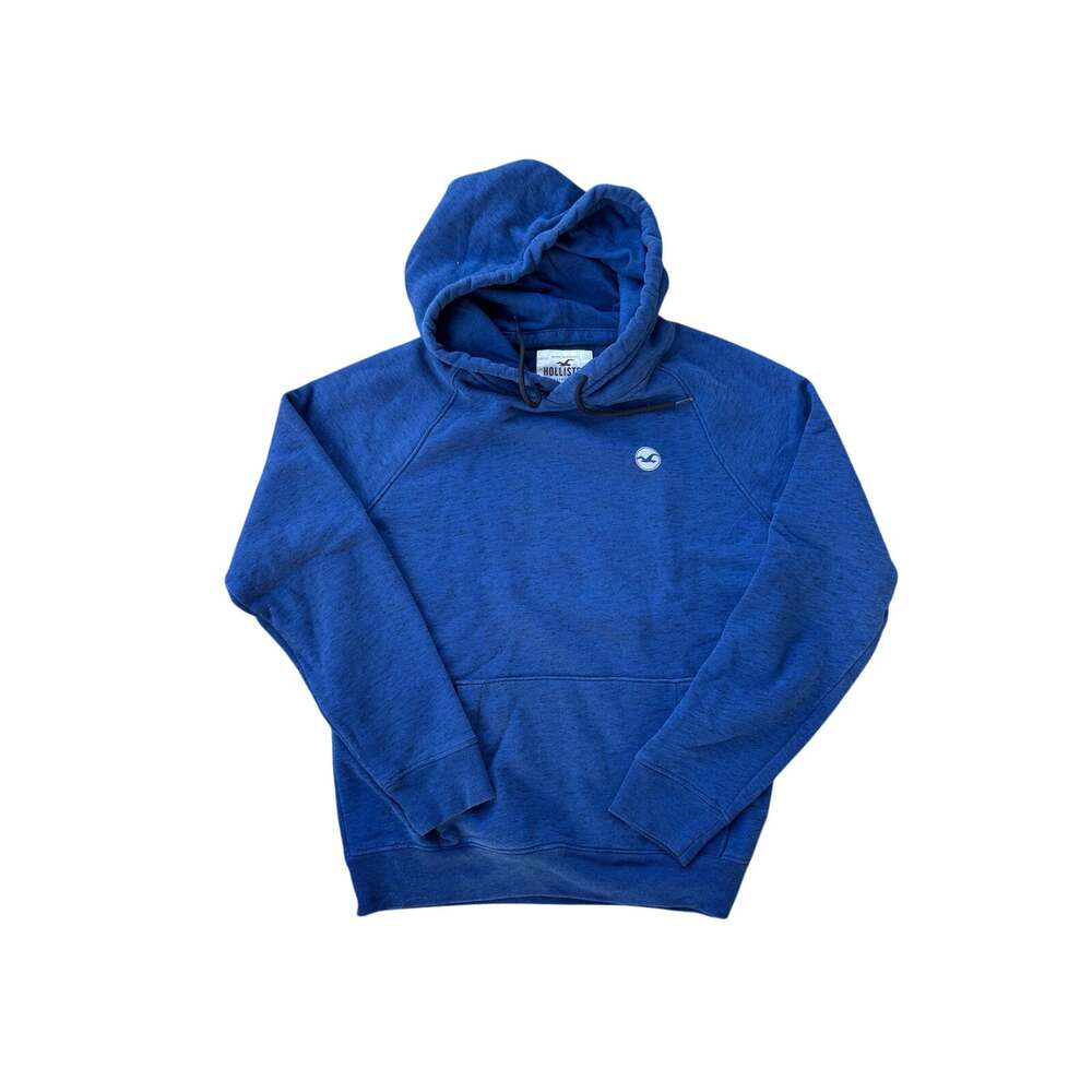 Hollister Men's Medium Royal Blue Pullover Hoodie Sweatshirt